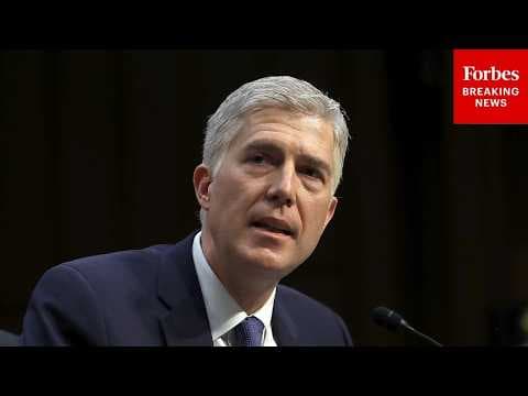 'A Lawful Warrant Has To Comply': Neil Gorsuch Questions Tech Companies' Role In Search Warrants