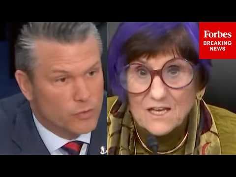 'Did You All Do An Analysis....?': Rosa DeLauro Presses Hegseth About Aviation Funding Cuts