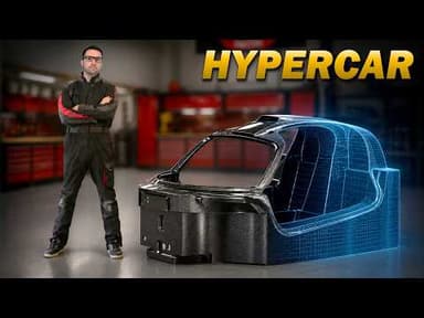 Je construis la MONOCOQUE CARBONE de mon HYPERCAR