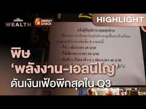 ราคาสินค้าเสี่ยงแพงขึ้นอีกในไตรมาส 3 พิษ ‘พลังงาน-เอลนีโญ’ ดันเงินเฟ้อพีกสุด | THE STANDARD WEALTH