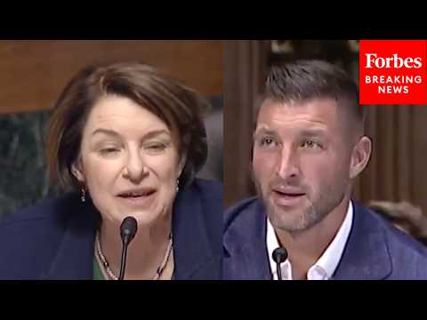Klobuchar Asks Tim Tebow About Importance Of Training Law Enforcement To Identify Human Trafficking