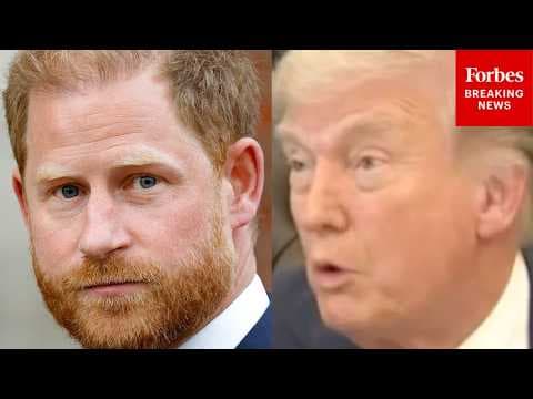 'Prince Harry Is Not Speaking For The UK': Trump Responds To Prince Harry's Comments On Ukraine War