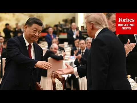 ICYMI: Trump, Xi, Their Teams, Tech Leaders Attend State Dinner In Beijing, China