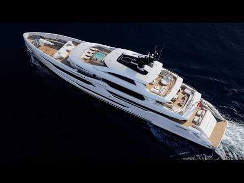 L'intérieur de ce super yacht est juste WOW ! Golden Yachts 60 mètres
