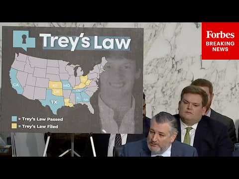 CONTENT WARNING: Ted Cruz Tells Harrowing Story About Late Abused Young Man To Promote 'Trey's Law'