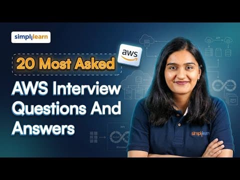 Top 20 AWS Interview Questions And Answers 2026 | AWS Interview Preparation | Simplilearn