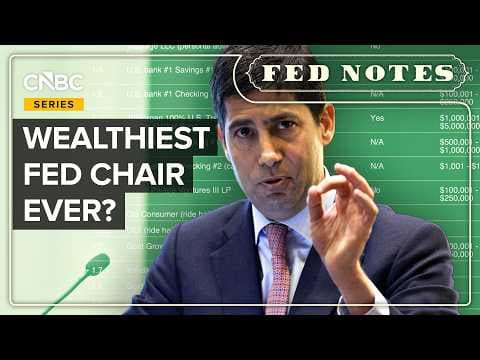 Trump's Pick Kevin Warsh Could Become The Wealthiest Fed Chair In U.S. History
