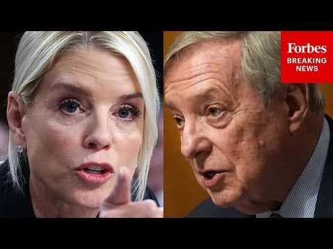 'She Failed To Successfully Prosecute The President's Enemies': Durbin Dunks On Ex-AG Pam Bondi
