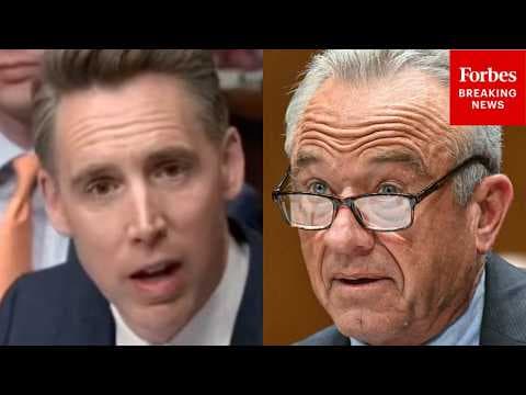 'Is That An Increased Cancer Risk?': Hawley Asks RFK Jr. If HHS Will Study Impacts Of Data Centers