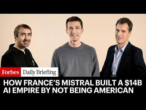 How France’s Mistral Built A $14 Billion AI Empire By Not Being American
