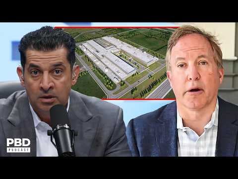 "China Is The ENEMEY" - Ken Paxton DEFENDS Texas' AI Data Center EXPLOSION