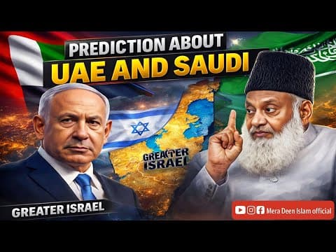 UAE aur Saudi Arabia ka Future | Kya Hone Wala Hai? | Dr Israr Ahmed Bayan