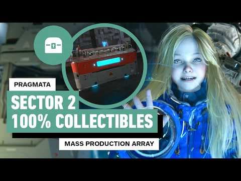 Pragmata: Mass Production Array (Sector 2) 100% Collectibles Guide