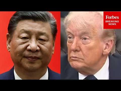 Trump Asked About Upcoming Meeting With Xi: What Do You Hope To Achieve As It Relates To Iran?