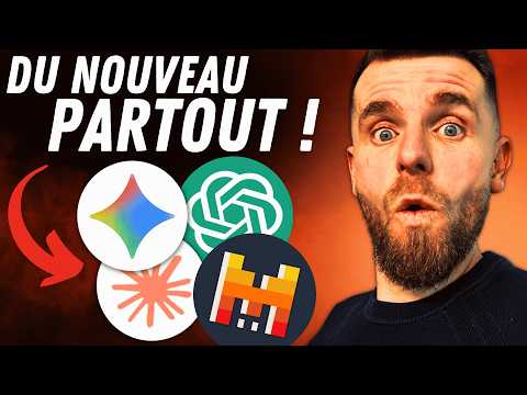 ChatGPT, Gemini, Claude, Mistral... du nouveau PARTOUT !