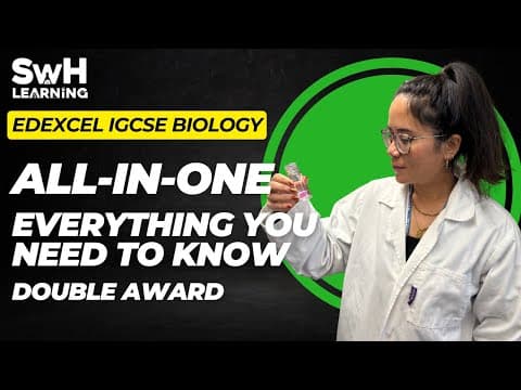 ALL of Edexcel IGCSE Biology 9-1 (Double Award) | 2026 ONWARDS! | SwH Learning