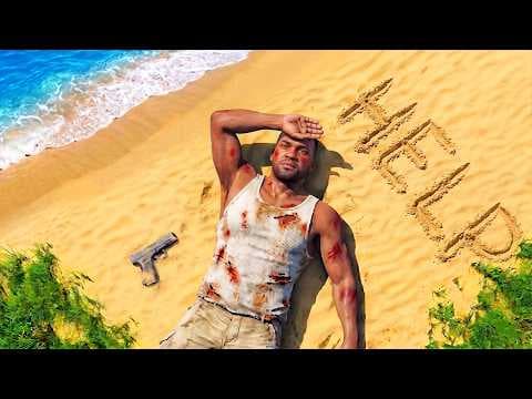 SURVIVRE SUR UNE ÎLE DÉSERTE SUR GTA 5 !