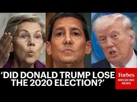 BREAKING: Fed Chair Nom Kevin Warsh Refuses To Say Trump Lost 2020 Election When Asked By Warren