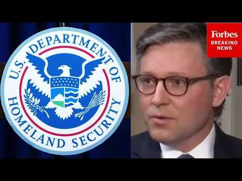 Speaker Johnson Asked About DHS Funding Bill: Couldn't This Bill Have Been Passed Days Or Weeks Ago?