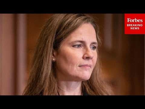 Amy Coney Barrett Asks Lawyer: 'Why Can't You Not Just Pay' FCC If There Is No Trial Rights?