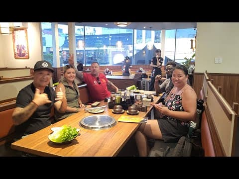 Da Nang Vietnam Japanese buffet: Vince going away Livestream