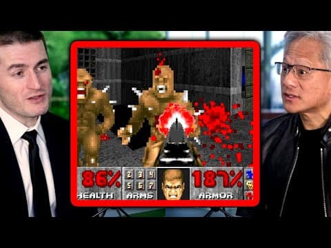 Greatest game of all time - according to NVIDIA CEO | Jensen Huang and Lex Fridman