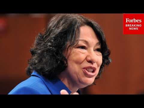 'Why Bother With The Statutory Assumption?': Sotomayor Grills DOJ Attorney Over Immigrant Removals
