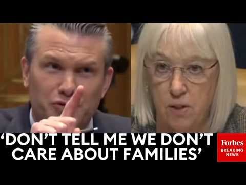 TENSE MOMENT: Murray Accuses Hegseth Of Valuing Defense Contractors Over Families To His Face