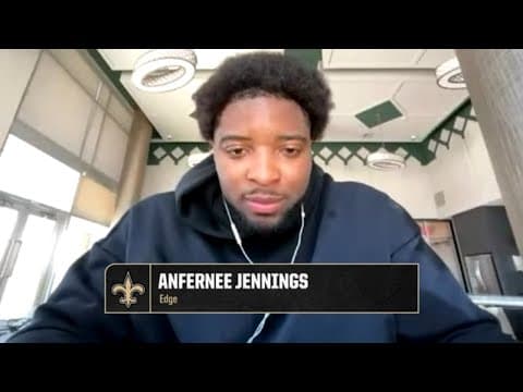 Anfernee Jennings Introductory Press Conference | New Orleans Saints