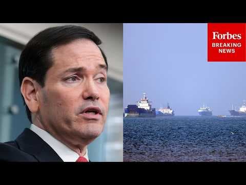 Marco Rubio Calls US Effort To Secure The Strait Of Hormuz A 'Favor To The World'