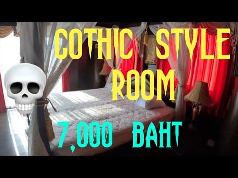 VERY UNIQUE GOTHIC STYLE CENTRAL PATTAYA APARTMENT 7,000 BAHT PER MONTH - TONY’S GRAND