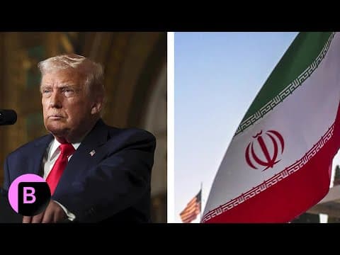 Trump Meets National Security Team as Iran Proposes End to War