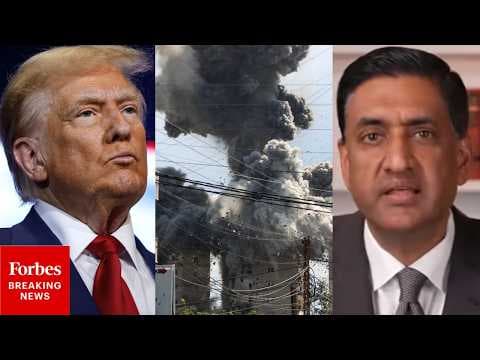 'You Could Fund Free Public College!': Ro Khanna Absolutely Torches Trump Admin Over Iran War Cost