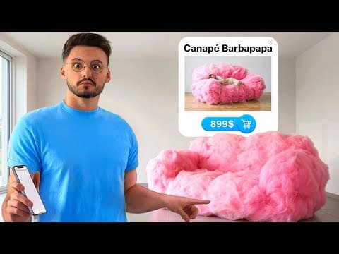 J’ai acheté TOUS les OBJETS IMPOSSIBLES des PUBS FAKES / IA