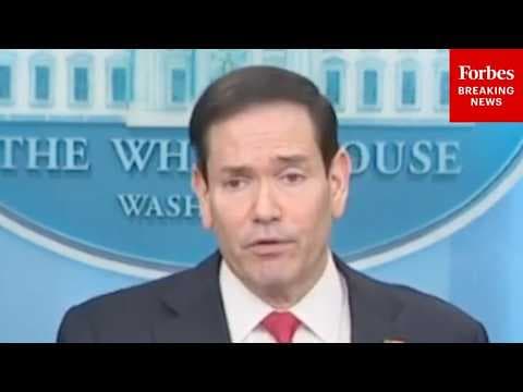Marco Rubio Shares What His 'Hope For America' Is Amid Iran War And Political Tensions