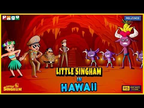 HAWAII’S CURSE AWAKENED! 🌋 Little Singham vs. Sea Monsters. | Big Animation