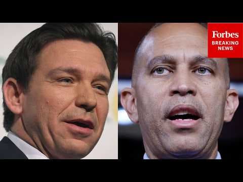 'Make My Day': DeSantis Mocks Jeffries As He Weighs Coming Down To Florida Amid Redistricting Battle