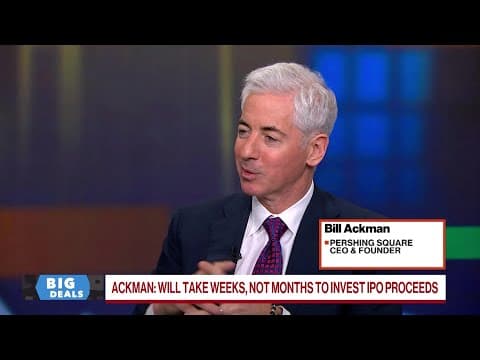 Ackman Says Stocks Above 'Stupidly Cheap' Market Bottom