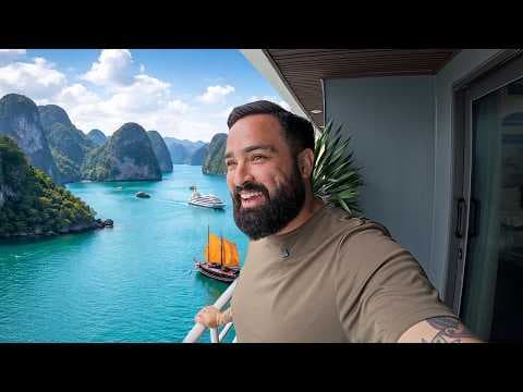 Inside a LUXURY CRUISE in Ha Long Bay, Vietnam 🇻🇳