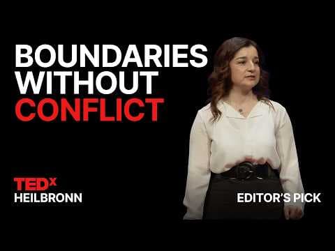 3 ways to set boundaries (without saying "no") | Raluca Hancu | TEDxHeilbronn