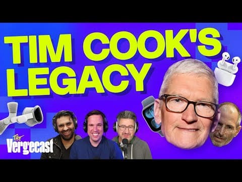 AirPods, Touch Bars, and the rest of Tim Cook's legacy | The Vergecast
