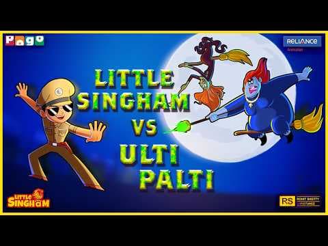 WHO IS #1?! 🏆 Little Singham vs. The Witch Sisters! (Full Battle) | Big Animation