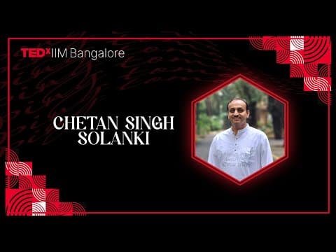 Why Sustainability Is Missing the Real Problem | Chetan Solanki | TEDxIIM Bangalore