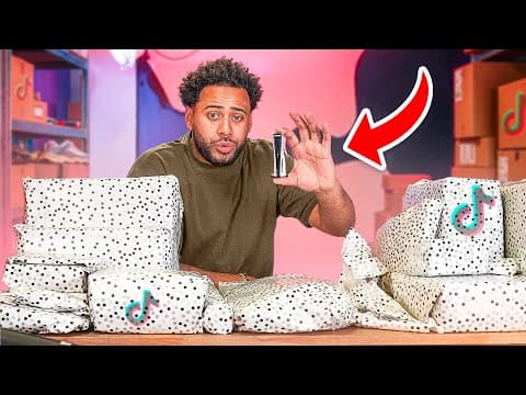 J'OUVRE DES COLIS ALÉATOIRES DE TIKTOK SHOP (je me fais scam mdrrrr)