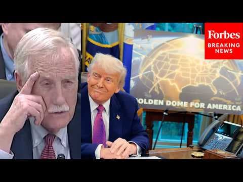 Angus King Presses Top Pentagon Officials On Necessity For Golden Dome: Why Do We Need It Now?