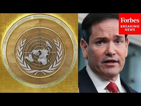 'This Is A Very Modest Request': Marco Rubio Defends UN Resolution To Condemn Iranian Blockade