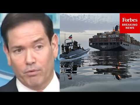 'This Is A Defensive Operation': Rubio Claims Iran Is 'Desperate' Amid U.S. Escorting Of Vessels