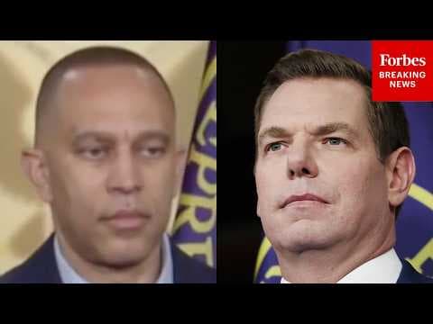 Hakeem Jeffries Demands 'Accountability' For Congress Members Accused Of Misconduct After Swalwell