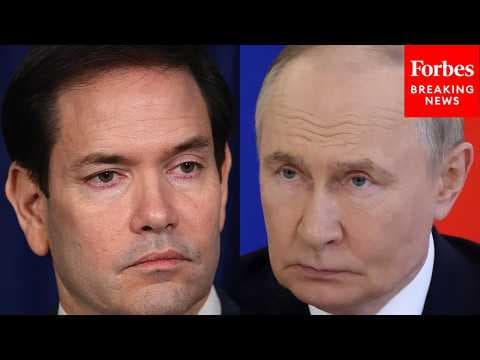 Marco Rubio Asked If Withdrawal Of U.S. Troops From Europe Will 'Embolden' Putin