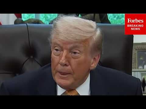 Trump Asked Point Blank: 'What Are The Status Of These Talks' With Iran?